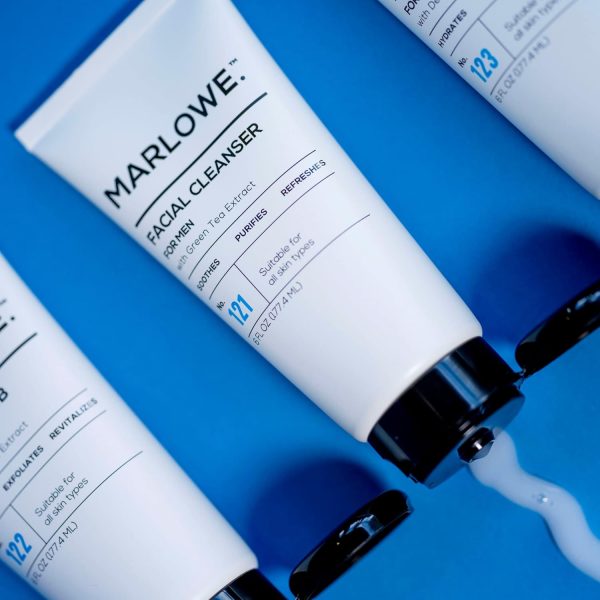 MARLOWE. No. 123 Men's Facial Moisturizer 6 oz, Lightweight Daily Face Lotion for Men, Includes Natural Extracts to Hydrate, Soothe & Restore, Light Aloe Citron Scent - Image 4