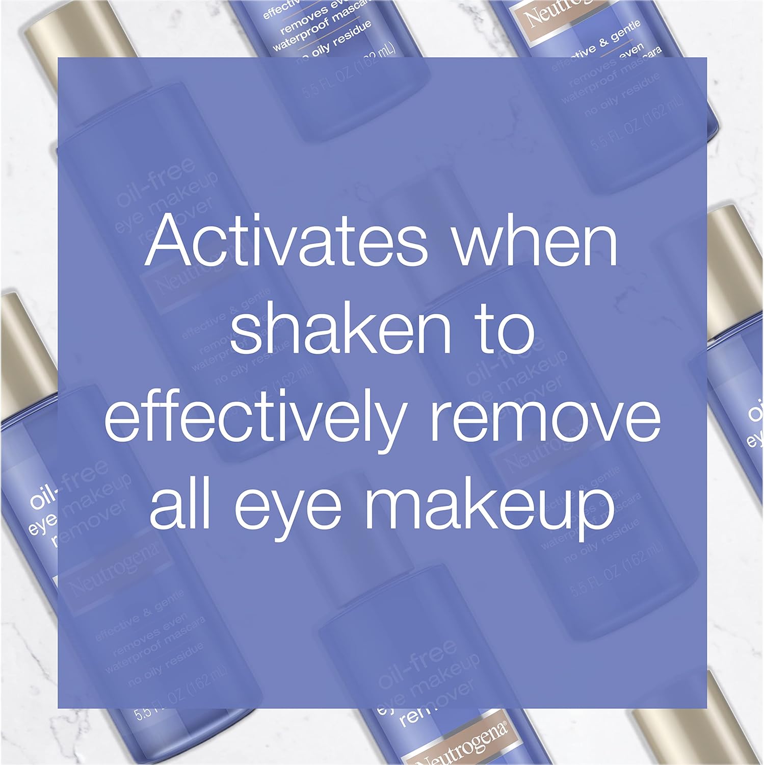 Neutrogena Oil-Free Liquid Eye Makeup Remover, Residue-Free, Non-Greasy, Gentle & Skin-Soothing Solution with Aloe & Cucumber Extract for Waterproof Mascara, 5.5 fl. oz - Image 7