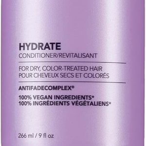 Pureology Hydrate Moisturizing Conditioner | Softens and Deeply Hydrates Dry Hair | For Medium to Thick Color Treated Hair | Sulfate-Free | Vegan