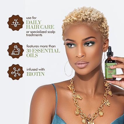 Mielle Organics Rosemary Mint Scalp & Hair Strengthening Oil for All Hair Types, 2 Ounce - Image 4